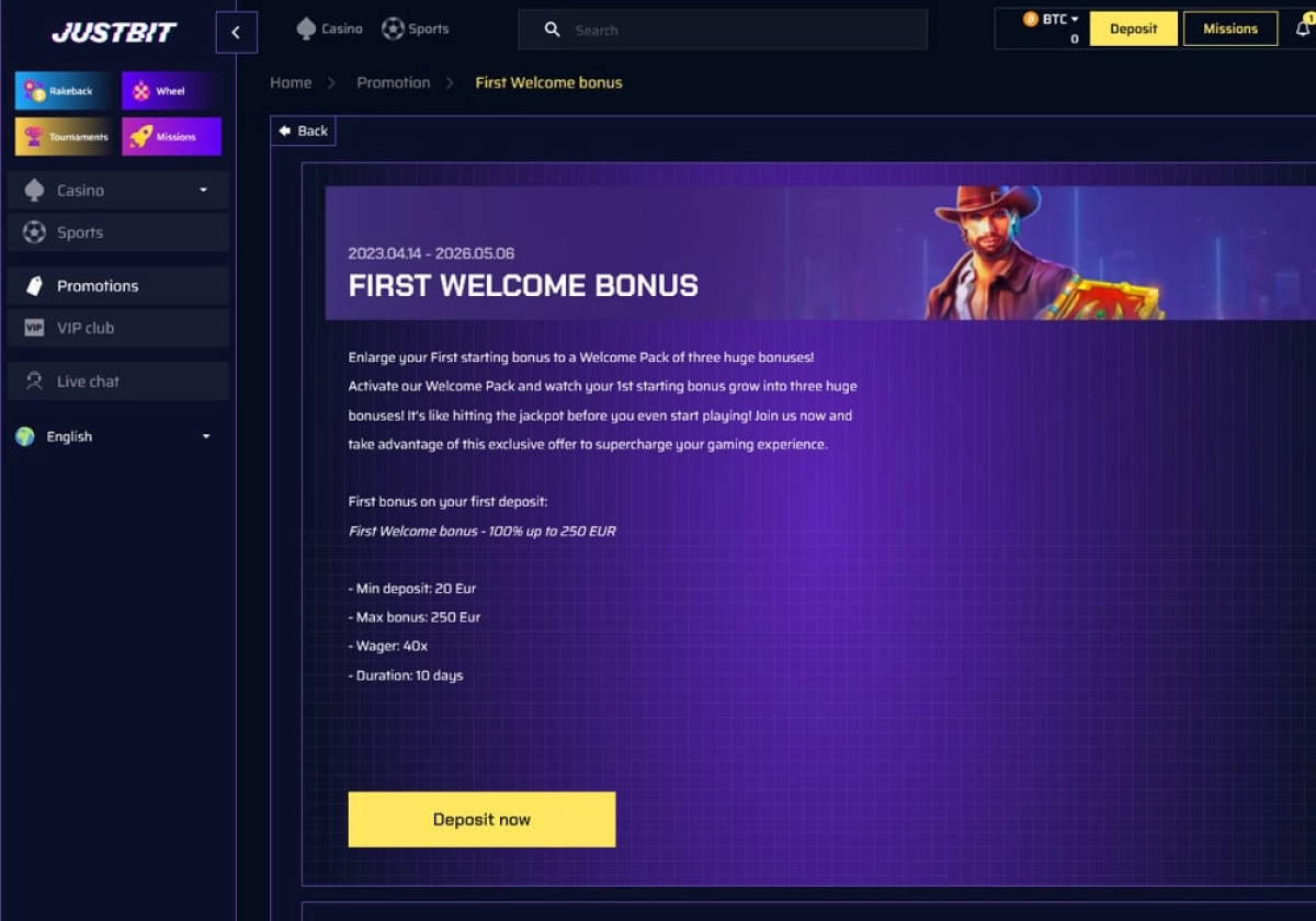 Justbit: Unique Crypto Casino with Generous Bonuses Justbit: Unique Crypto Casino with Generous Bonuses