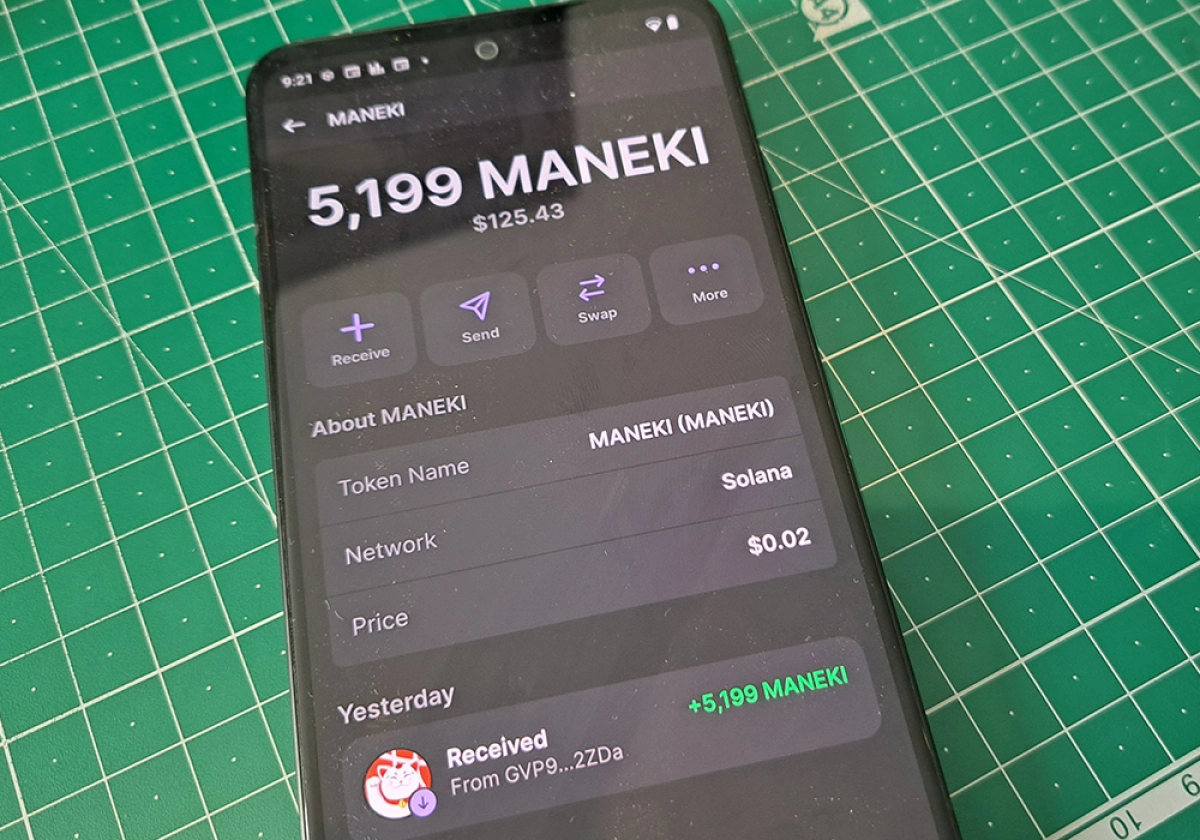 Maneki Airdrop on Saga Phone