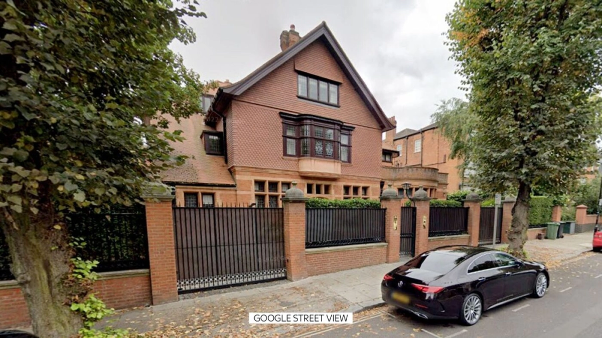 The property was on the market for £23.5m