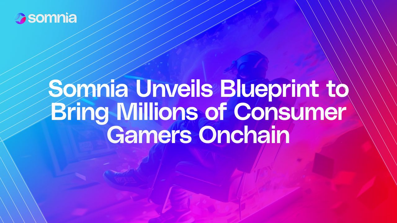 Somnia Unveils Ambitious Strategy to Bring Millions of Gamers Onchain