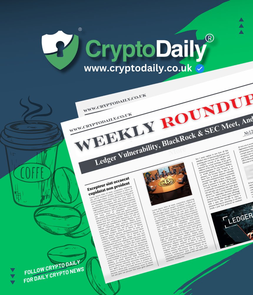 Crypto Weekly Roundup: Ledger Vulnerability, BlackRock & SEC Meet, And More