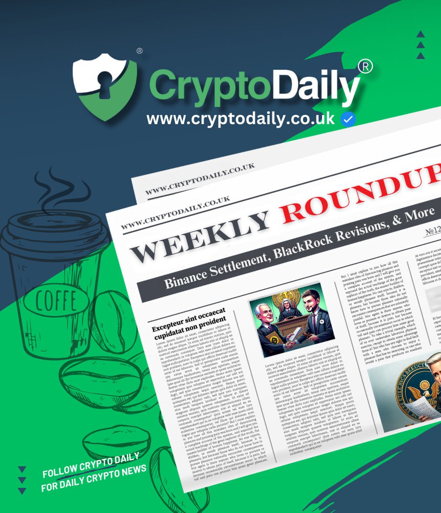 Crypto Weekly Roundup: Binance Settlement, BlackRock Revisions, & More