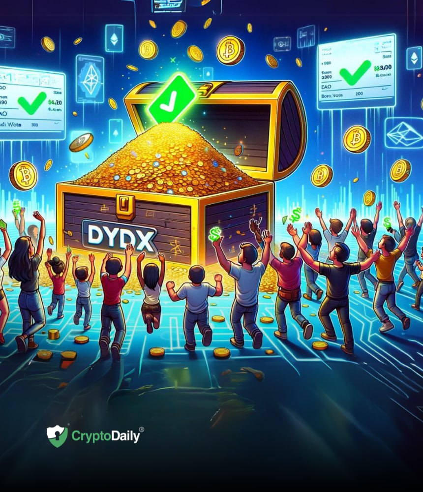 dYdX Foundation Secures $30M From Community Treasury
