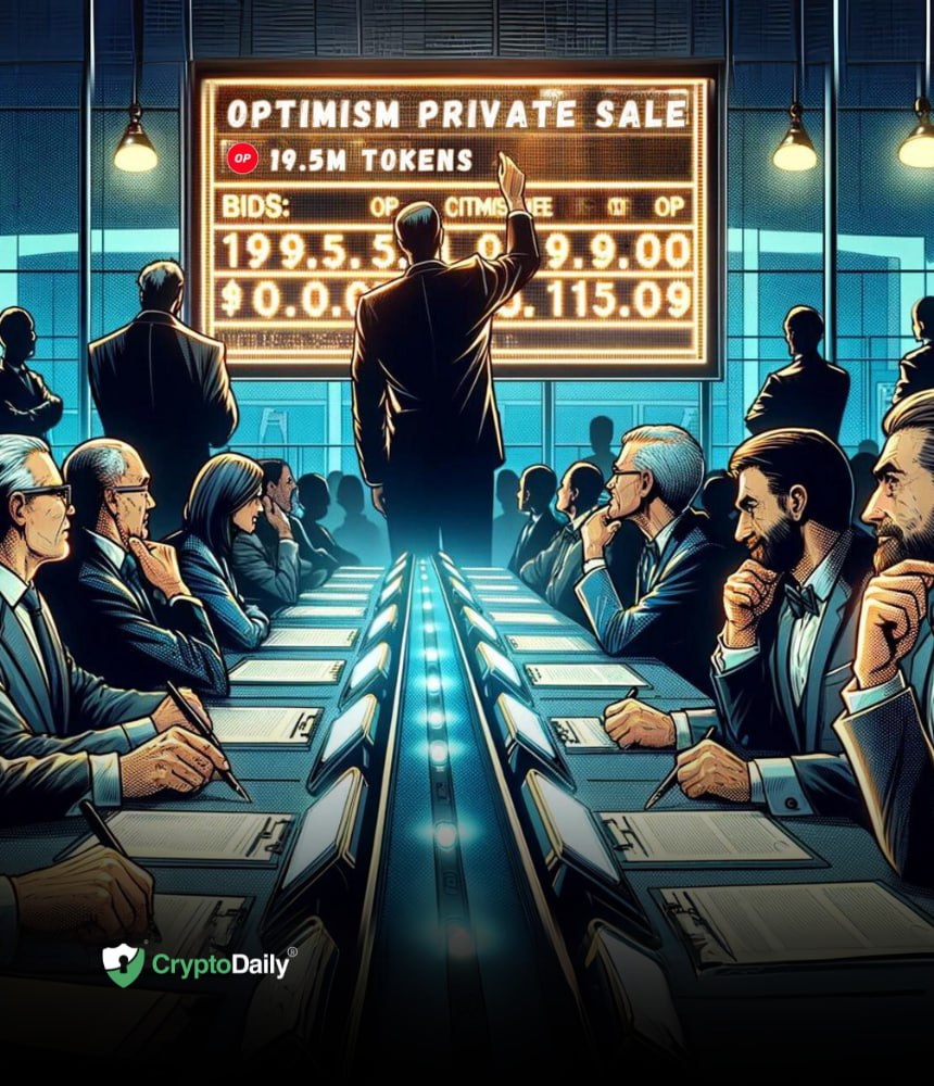 Optimism Foundation To Sell 19.5M OP Tokens In Private Sale