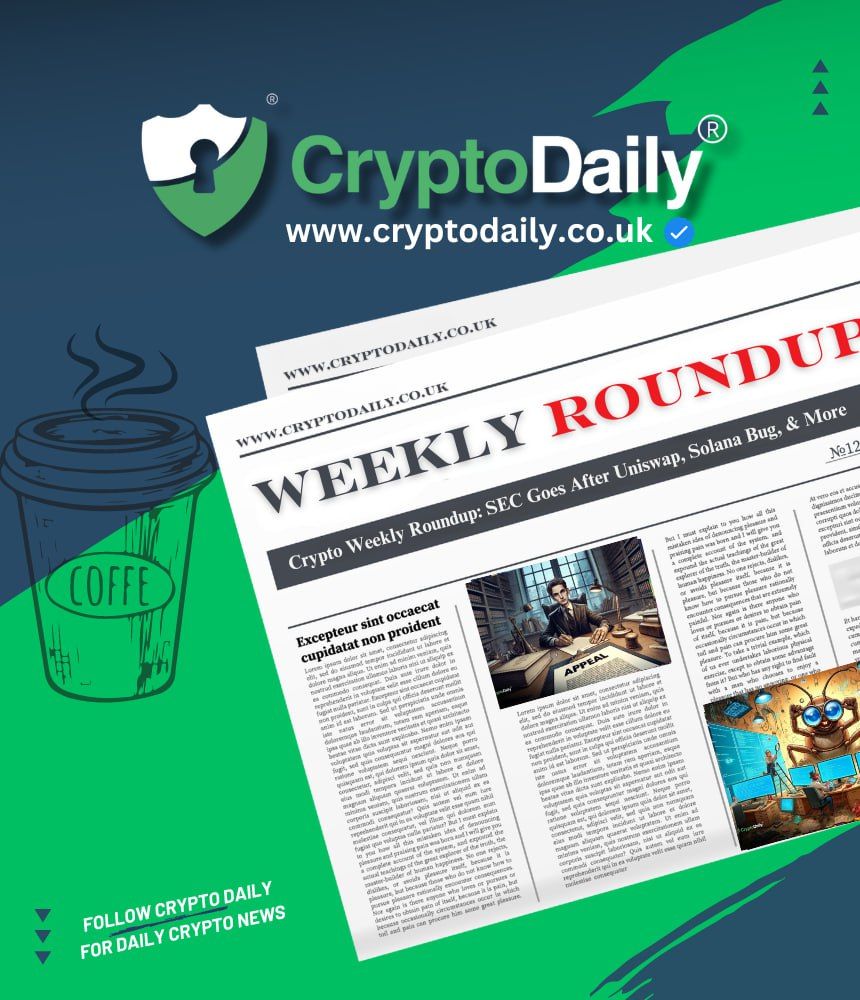 Crypto Weekly Roundup: SEC Goes After Uniswap, Solana Bug, & More