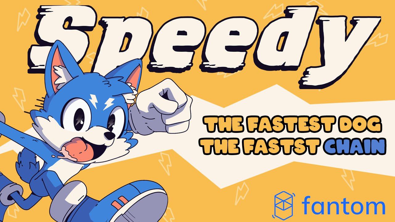 SPEEDY - The Fasted Dog On Fantom Chain Launched!