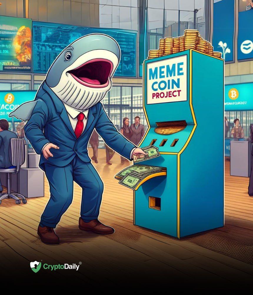 Crypto Whale Invests $11,695 in Memecoin Project