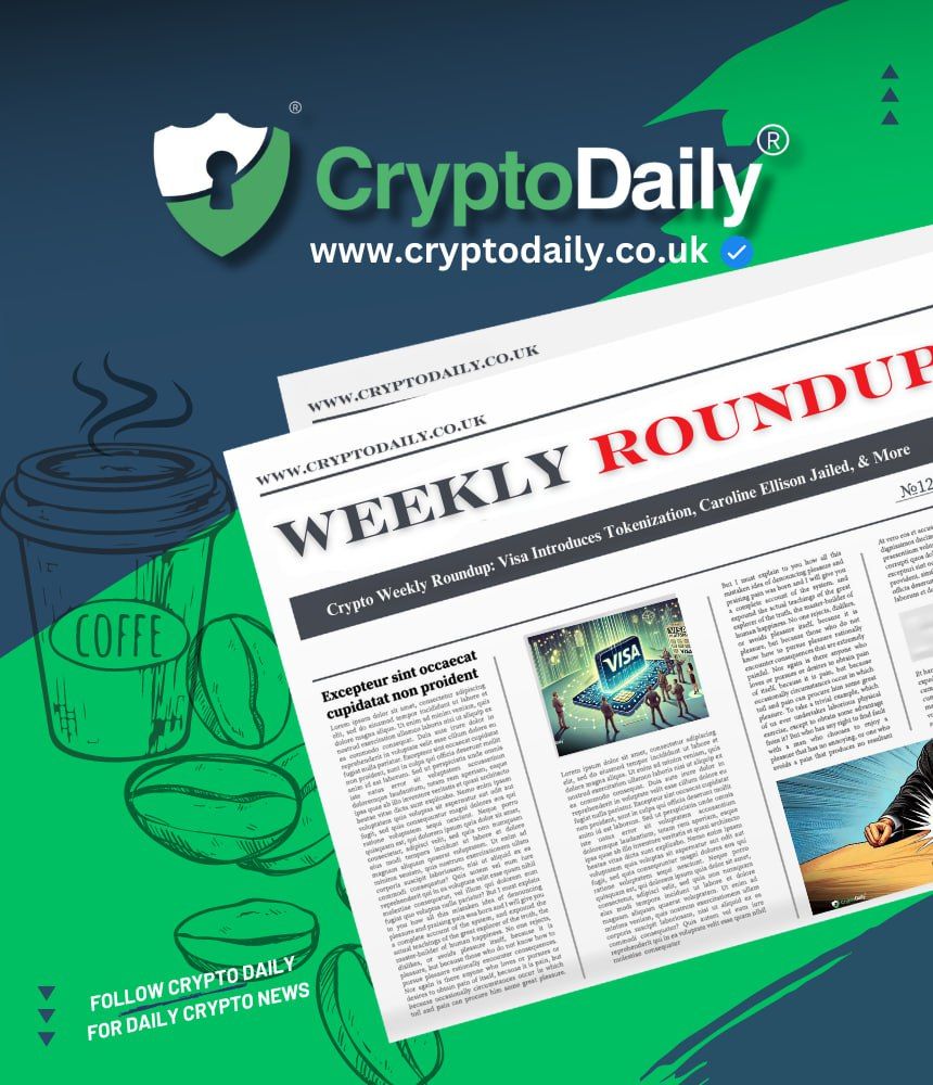 Crypto Weekly Roundup: Visa Introduces Tokenization, Caroline Ellison Jailed, & More