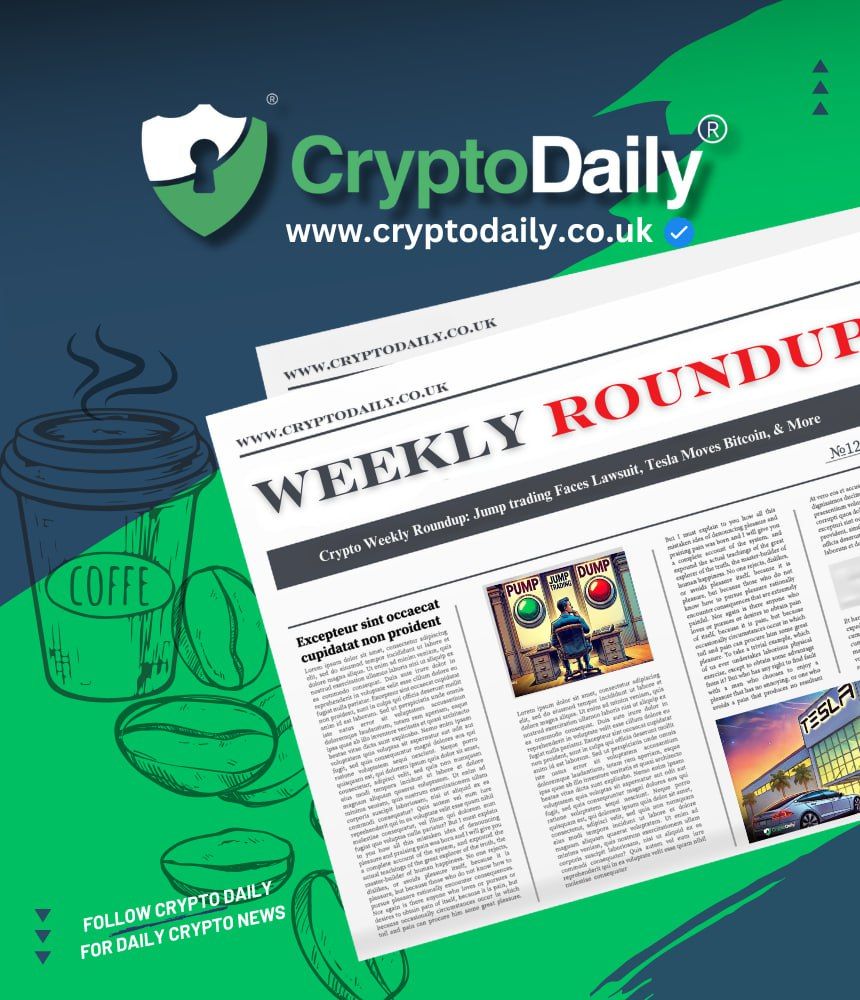 Crypto Weekly Roundup: Jump Trading Faces Lawsuit, Tesla Moves BTCs, & More