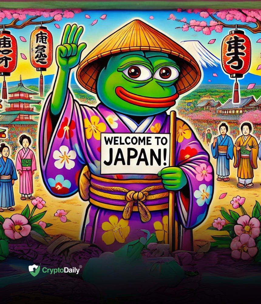 PEPE Makes History, Becomes The First Meme Coin To Enter Japanese Markets