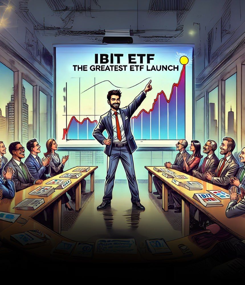 Historic Debut: BlackRock’s IBIT Shatters ETF Launch Records