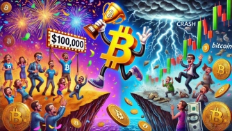 Bitcoin ($BTC) Price Surges: $100,000 or Crash?