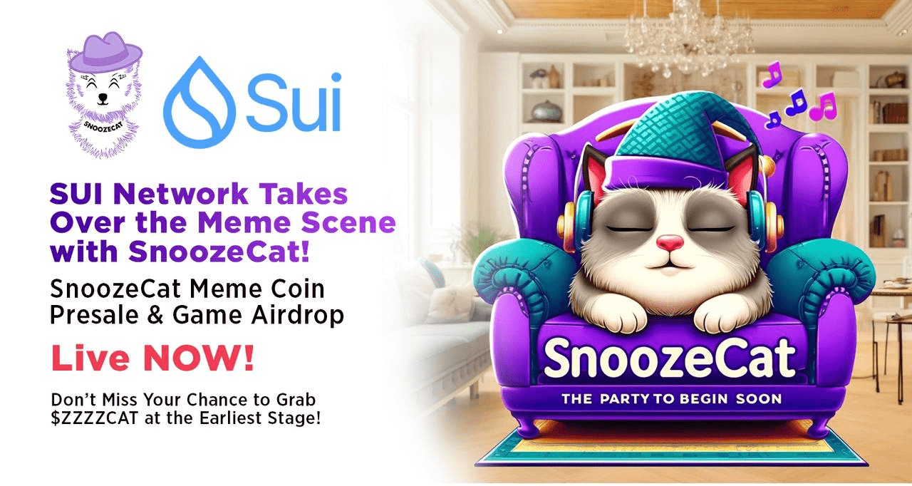 SUI Network Launches SnoozeCat: The Next Big Meme Coin Amidst Bull Run